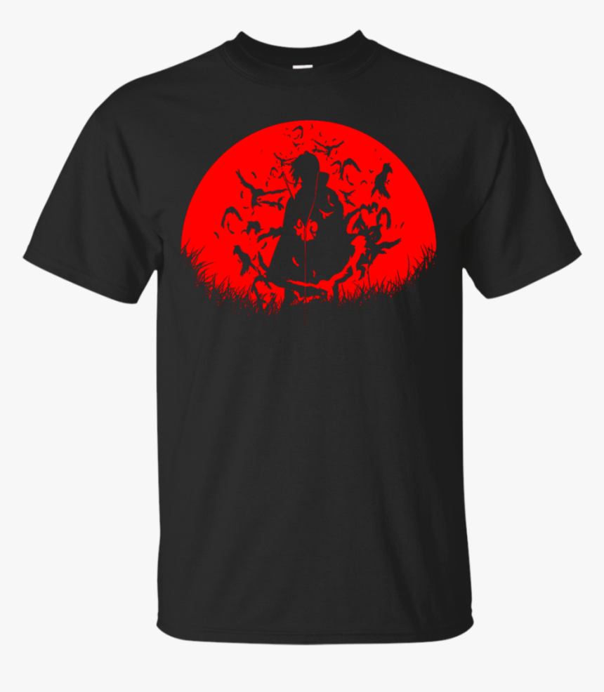 Red Moon Itachi T Shirt & Hoodie - Programming T Shirt Wife, HD Png Download, Free Download