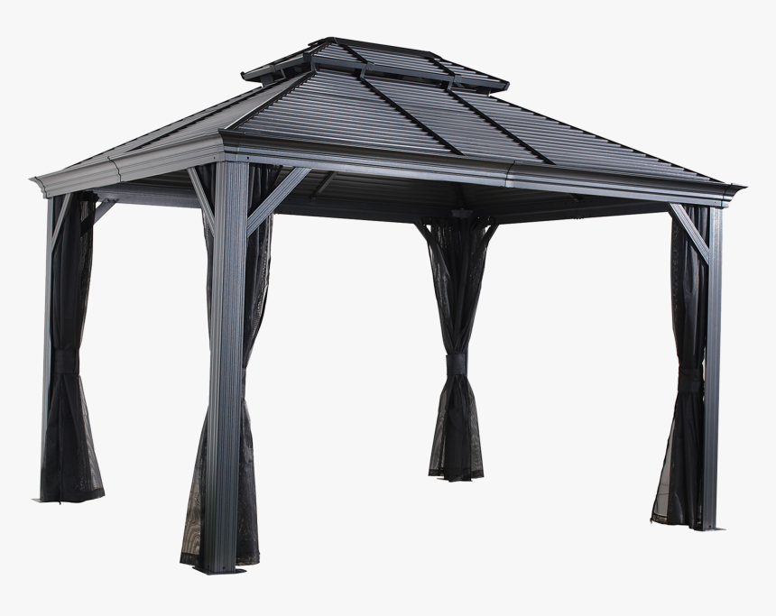 Sojag Mykonos Ii Double Roof Hardtop Gazebo, HD Png Download, Free Download