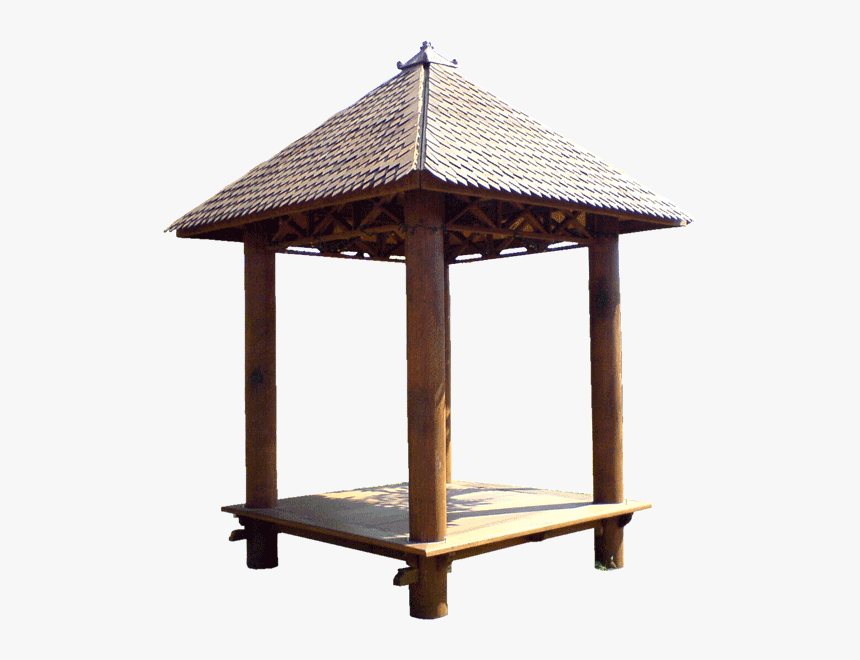 Coconut Wood - Wooden Gazebo Gazebo Png, Transparent Png, Free Download