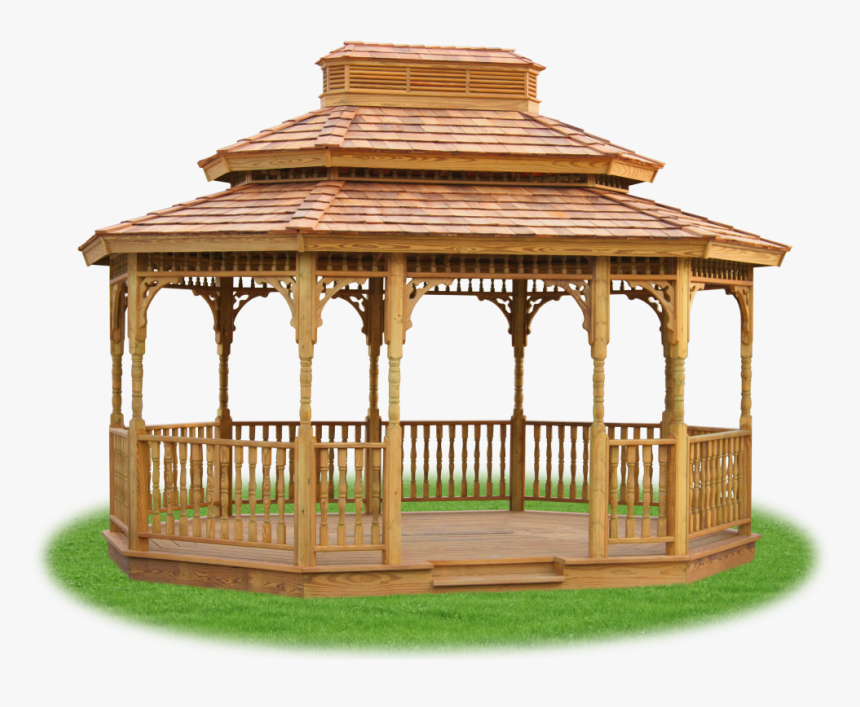 Gazebo Double Hip Roof Design, HD Png Download, Free Download