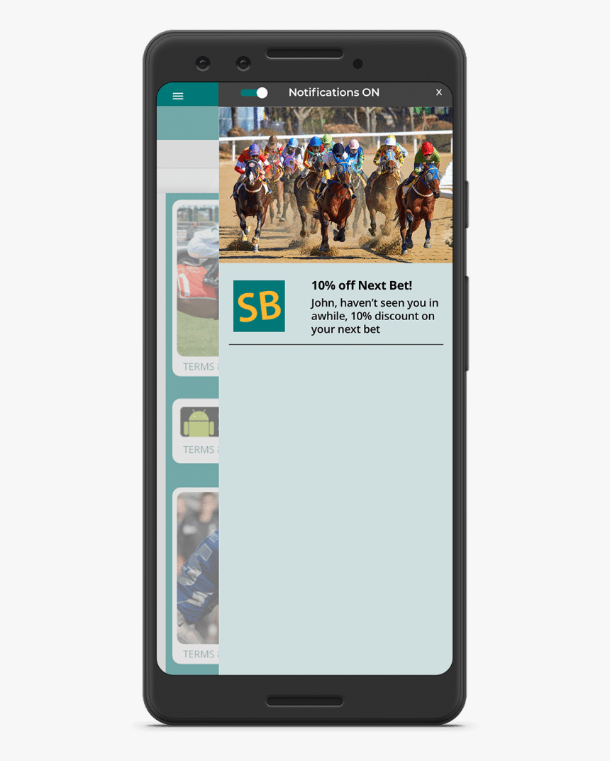 An Example Of How The App Inbox Can Be Used To Re-engage - Jockey, HD Png Download, Free Download