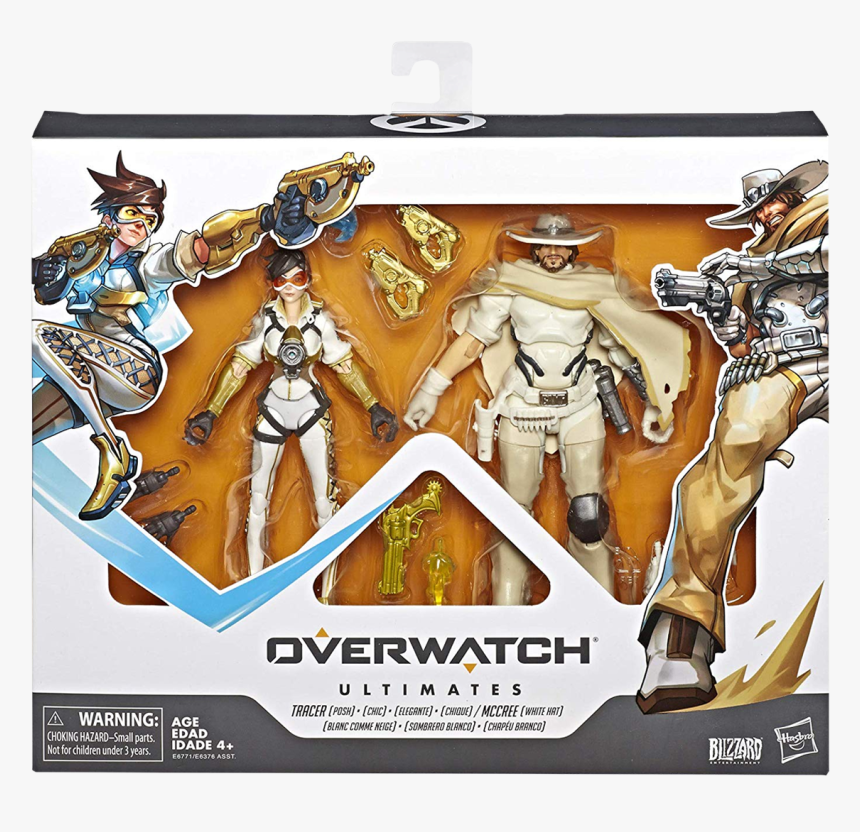 Tracer & Mccree Ultimates 6” Action Figure 2-pack - Hasbro Overwatch Ultimates Wave 2, HD Png Download, Free Download