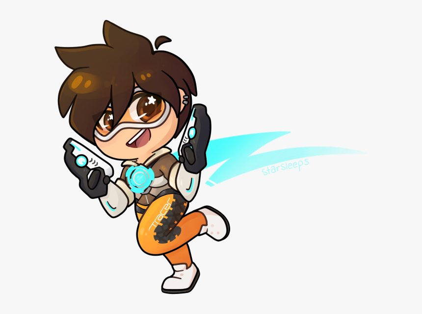 Chibi Tracer Transparent, HD Png Download, Free Download