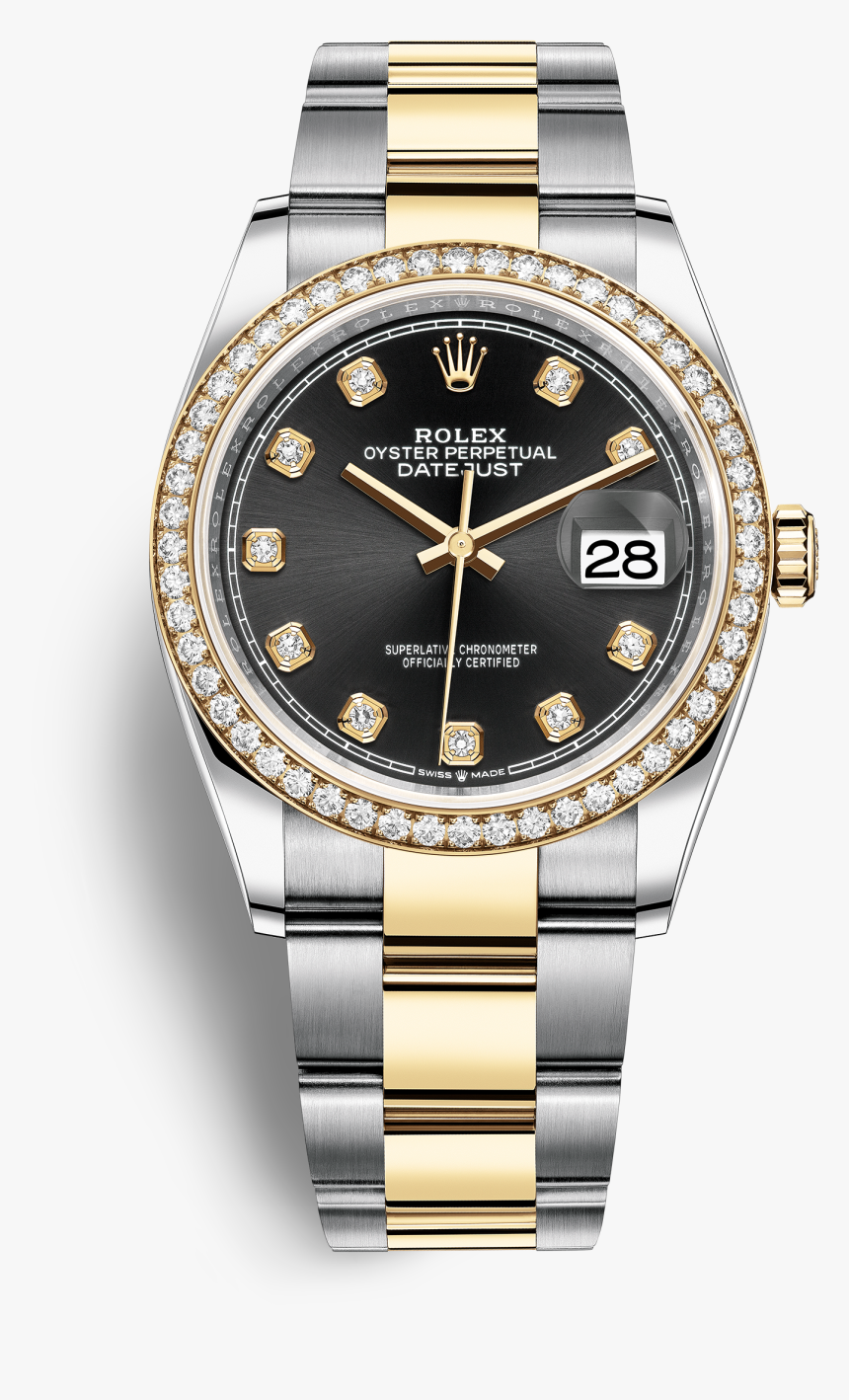 Datejust - Rolex Datejust 36 Dark Rhodium, HD Png Download, Free Download