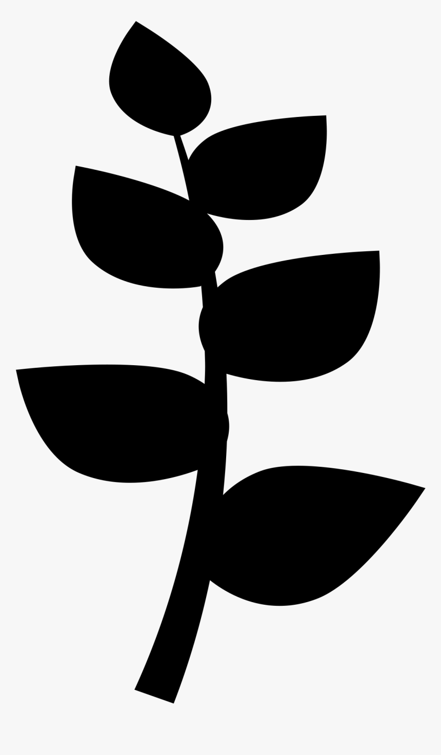 Black Leaf Emoji , Png Download - Illustration, Transparent Png, Free Download