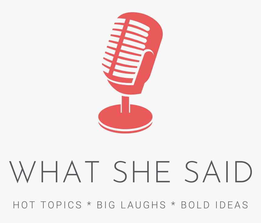 What She Said - Transparent Background Microphone Clip Art, HD Png Download, Free Download