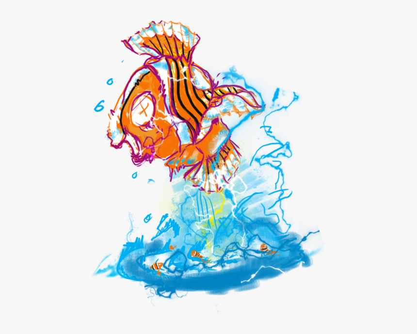Clown Fish Shirt Designs T Shirt Design Graphic - Illustration, HD Png Download, Free Download