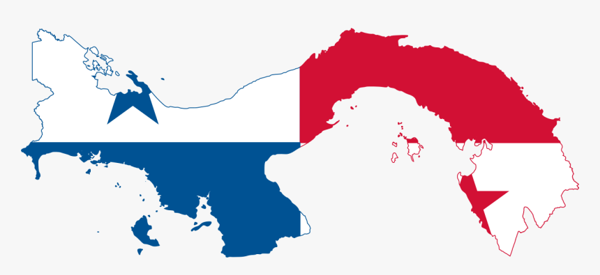 Panama Flag And Map, HD Png Download, Free Download