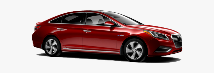 2017 Hyundai Sonata Hybrid Red, HD Png Download, Free Download