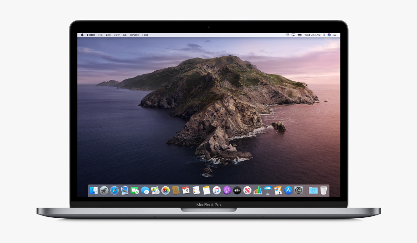 A 13-inch Macbook Pro Computer - Mac Os Catalina, HD Png Download, Free Download