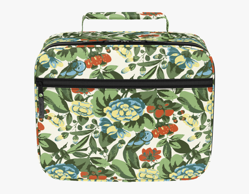 Butterfly Garden In Beige Lunchbox - Garment Bag, HD Png Download, Free Download