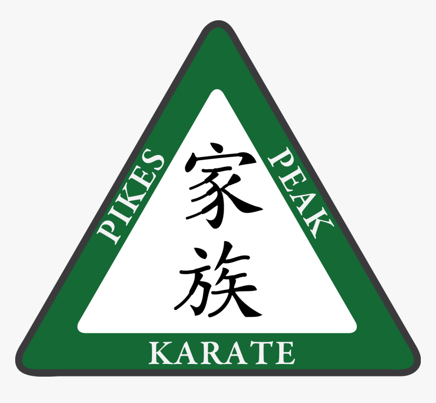 Pikes Peak Karate Logo - Traffic Sign, HD Png Download, Free Download