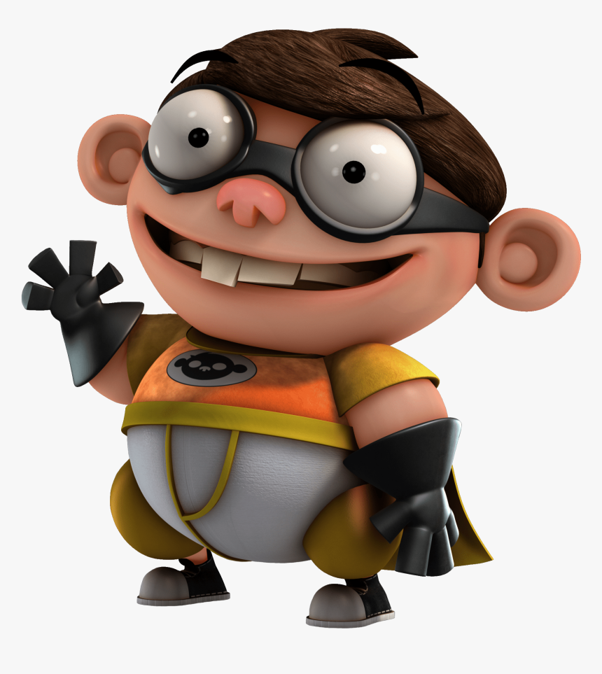 Chum Chum Waving - Fanboy E Chum Chum, HD Png Download, Free Download