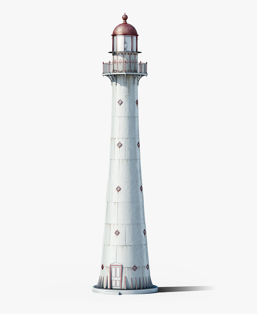 Wip3d Illustration Of Estonian Historic Lighthouses - Kihnu Lighthouse, HD Png Download, Free Download