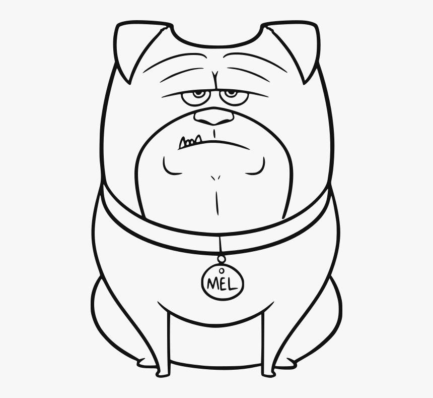 Secret Life Of Pets - Secret Life Of Pets Printable Coloring Pages, HD Png Download, Free Download
