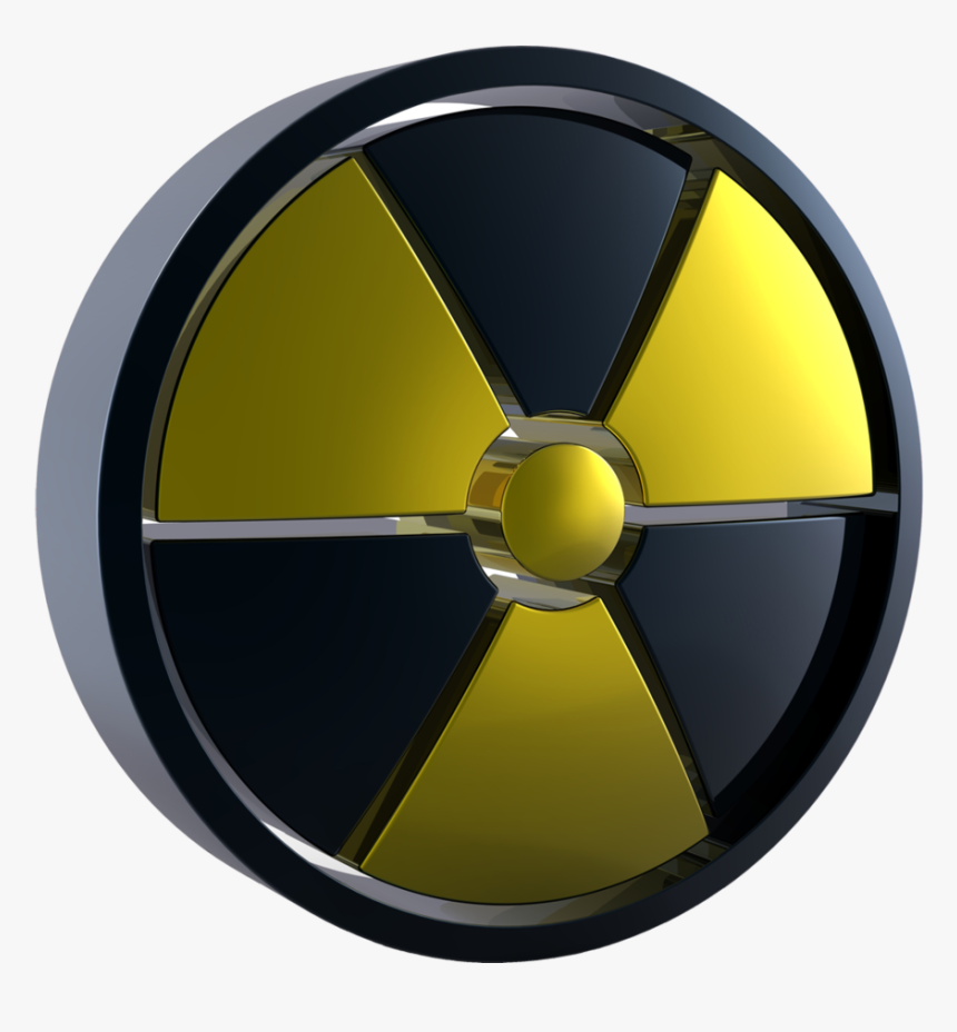 Radiation 3d Symbol Png, Transparent Png, Free Download
