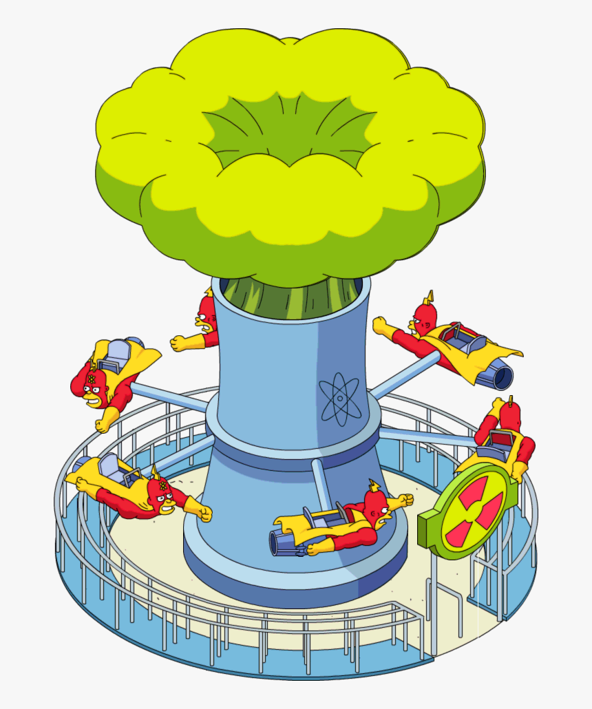 Krustyland Simpsons Tapped Out Park, HD Png Download, Free Download