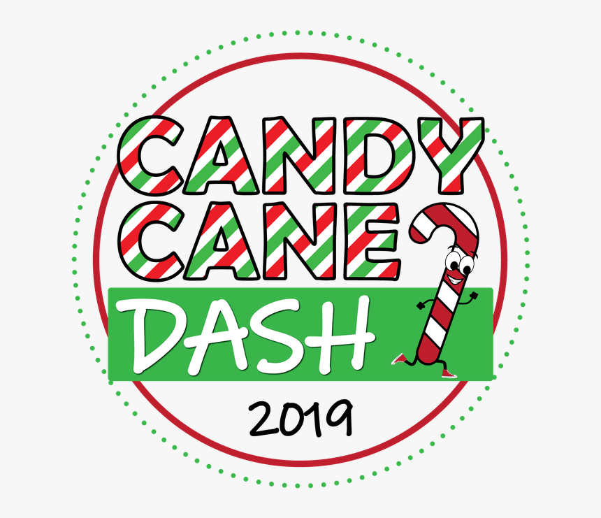 Candy Cane Dash Logo - Illustration, HD Png Download, Free Download