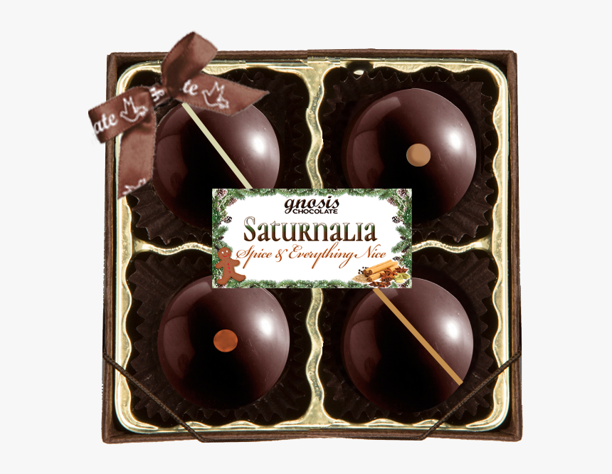 Candycane 4pc With Label - Chocolate, HD Png Download, Free Download