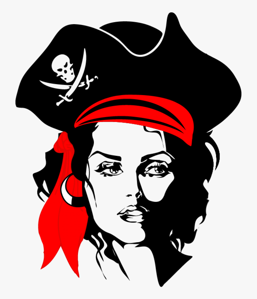 Red Pirate Logo Transparent Background, HD Png Download, Free Download