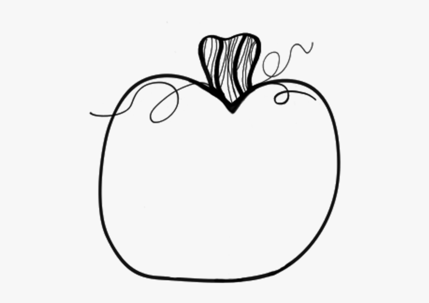 Thumb Image - Pumpkin Outline Clipart Black And White, HD Png Download, Free Download