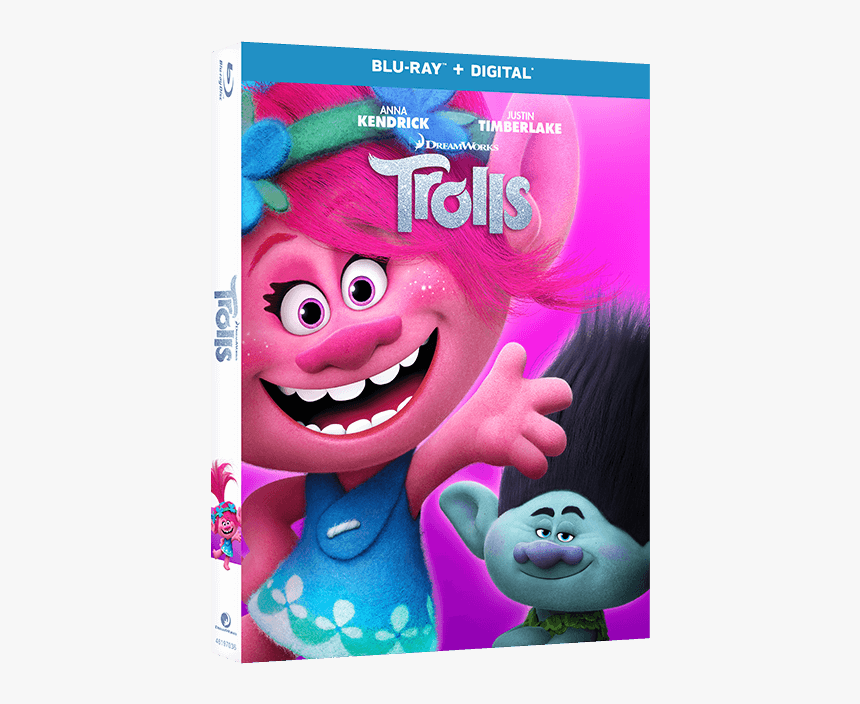 Trolls Dvd, HD Png Download, Free Download