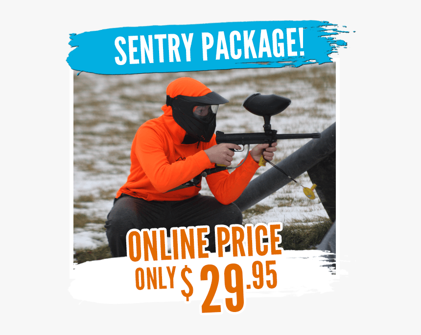 Sentry Package Price - Paintball, HD Png Download, Free Download