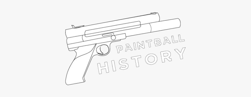 Paintball History - Handgun, HD Png Download, Free Download