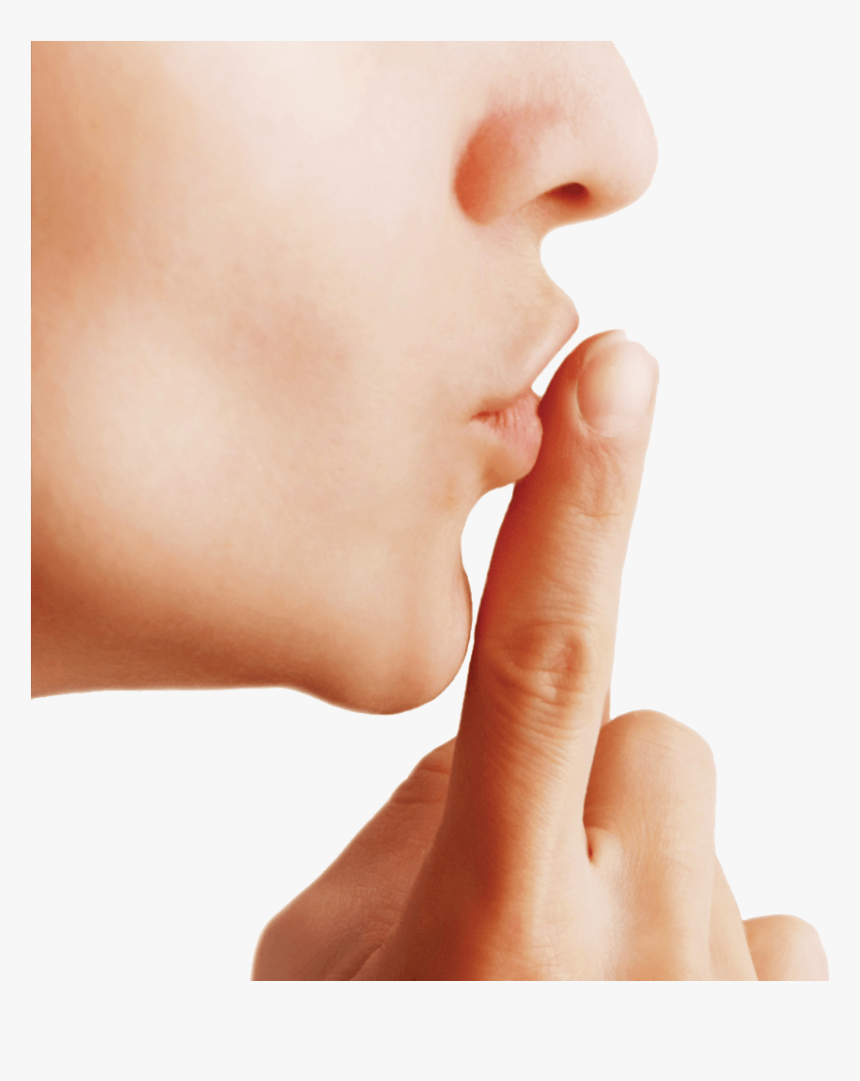 Silence Fingers Png - Silent Png, Transparent Png, Free Download