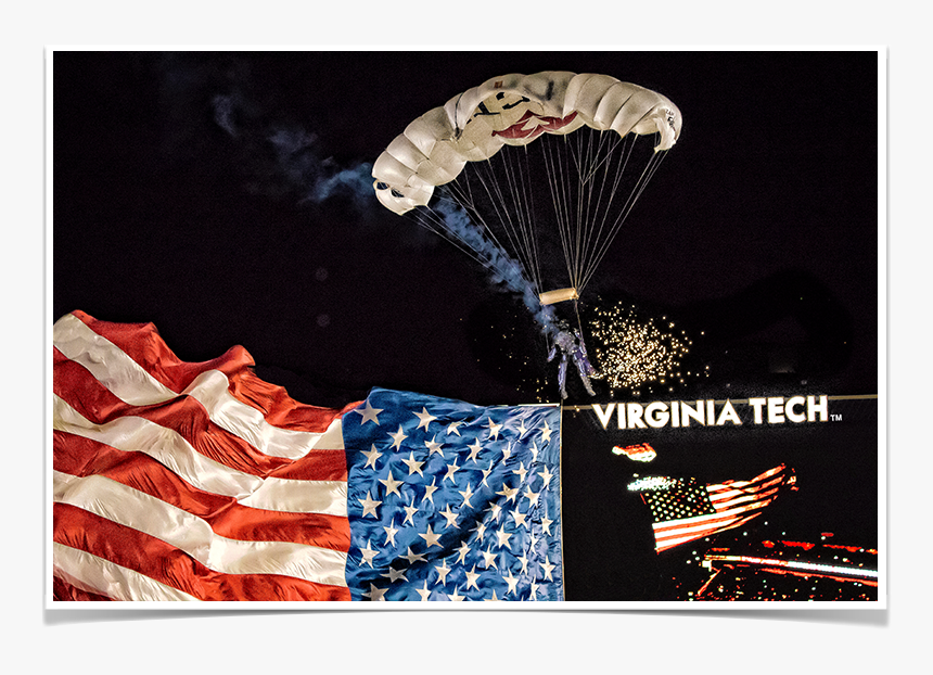 Virginia Tech Hokies - Flag Of The United States, HD Png Download, Free Download