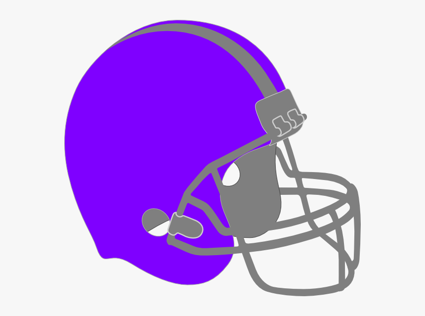 Purple Football Helmet Clipart, HD Png Download, Free Download