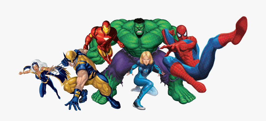 About Us Superheroes Gears - Marvel Super Heroes Png, Transparent Png, Free Download