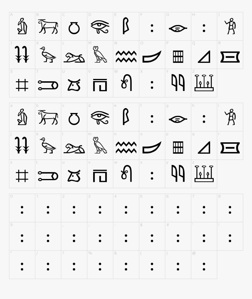Egyptian Hieroglyphics, HD Png Download, Free Download