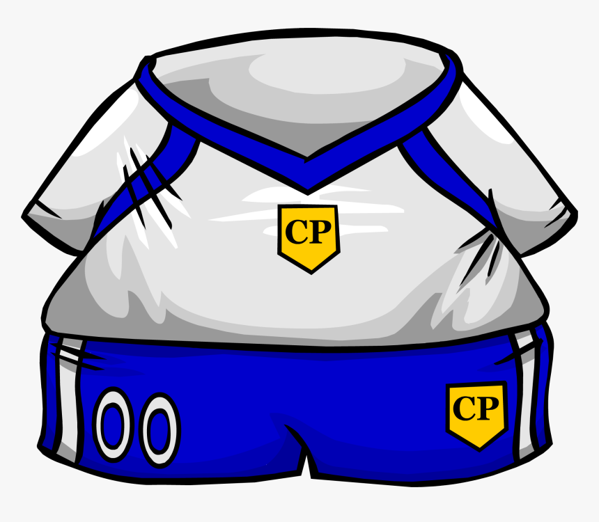 Club Penguin Rewritten Wiki - Club Penguin Soccer Jersey, HD Png Download, Free Download