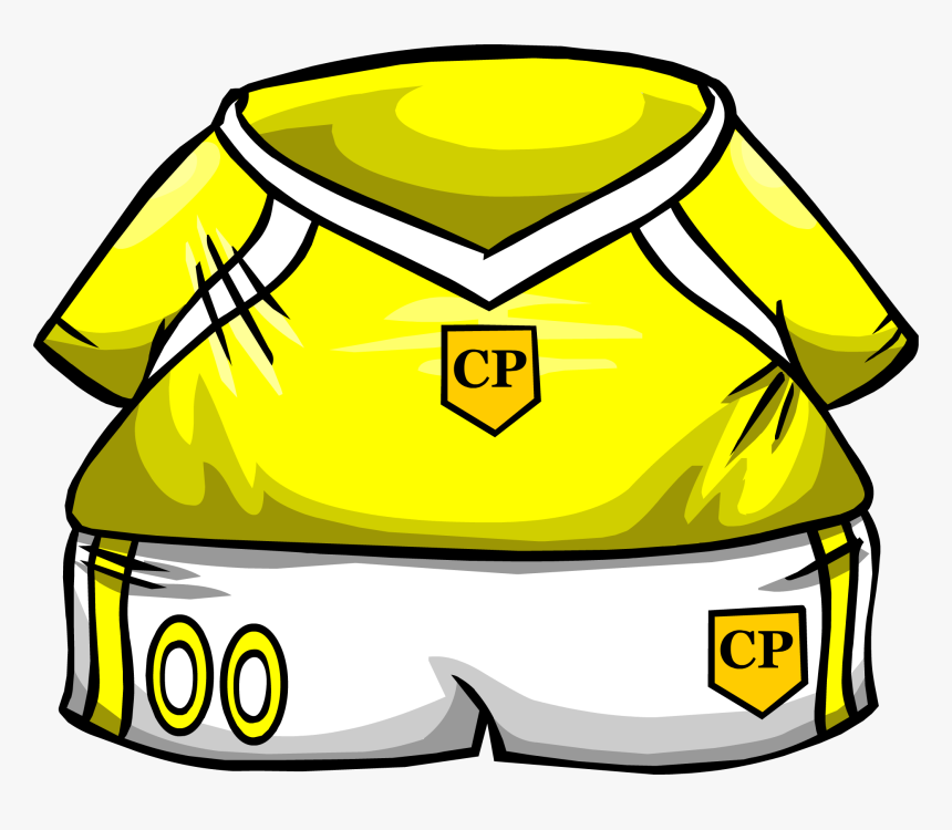 Club Penguin Rewritten Wiki - Club Penguin Soccer Jersey, HD Png Download, Free Download