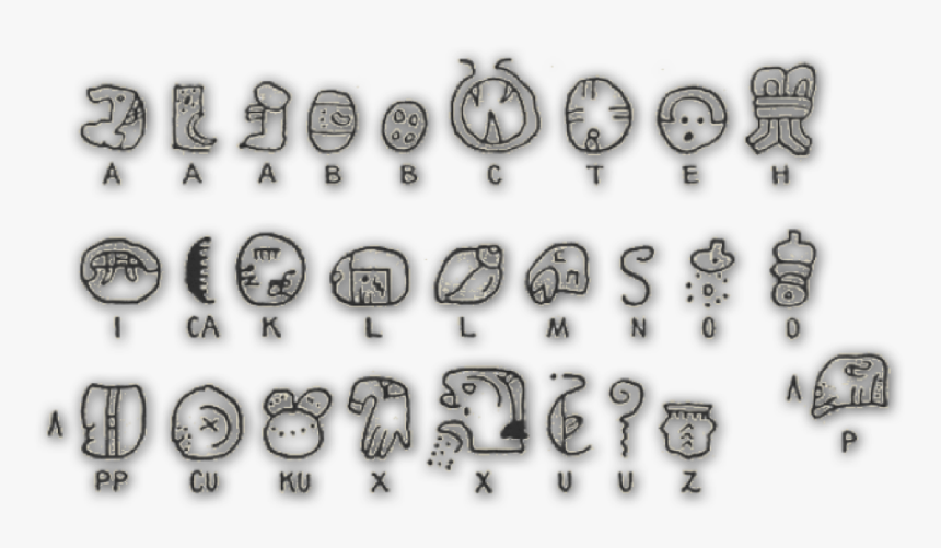 Mayan Alphabet, HD Png Download, Free Download