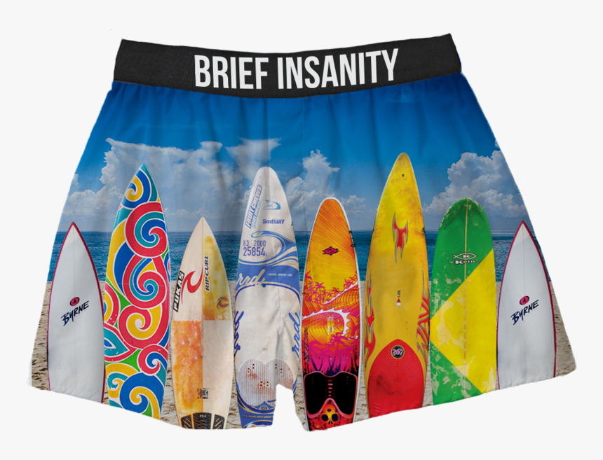 Surfboard Boxer Shorts - Board Short, HD Png Download, Free Download