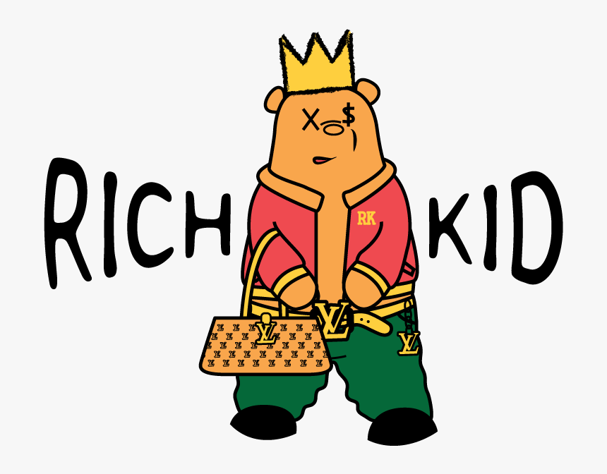 Masculine Upmarket Fashion T - Rich Kid Png, Transparent Png, Free Download