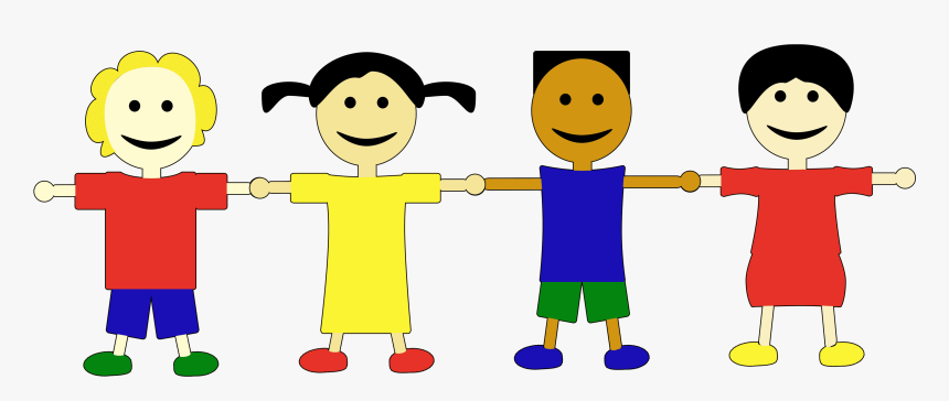 Cliparts Kinder Bilder Comic Kindergruppe - Menschen Clipart, HD Png Download, Free Download