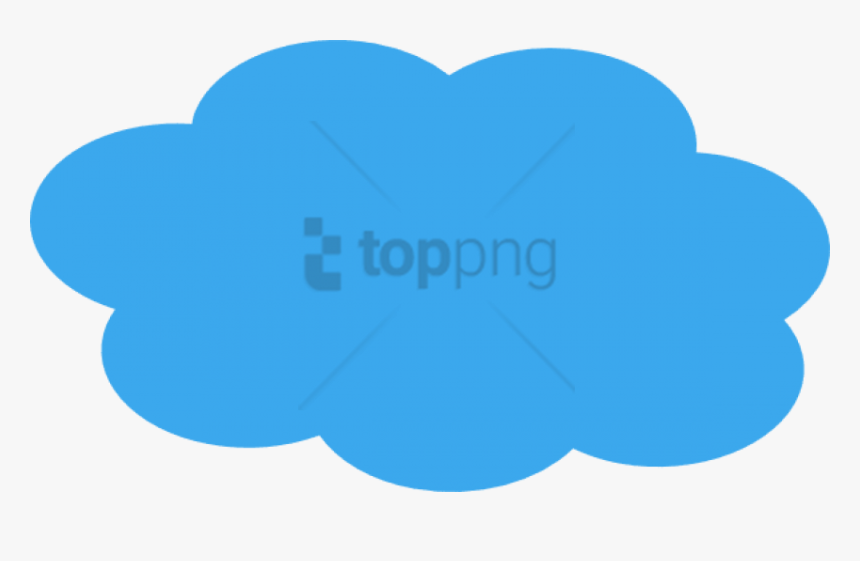 Free Png Clouds Clipart Png Png Image With Transparent - Blue Cloud Clipart, Png Download, Free Download