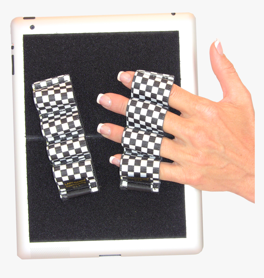 Heavy Duty 4-loop Grips For Ipad Or Large Tablet - Wallet, HD Png Download, Free Download