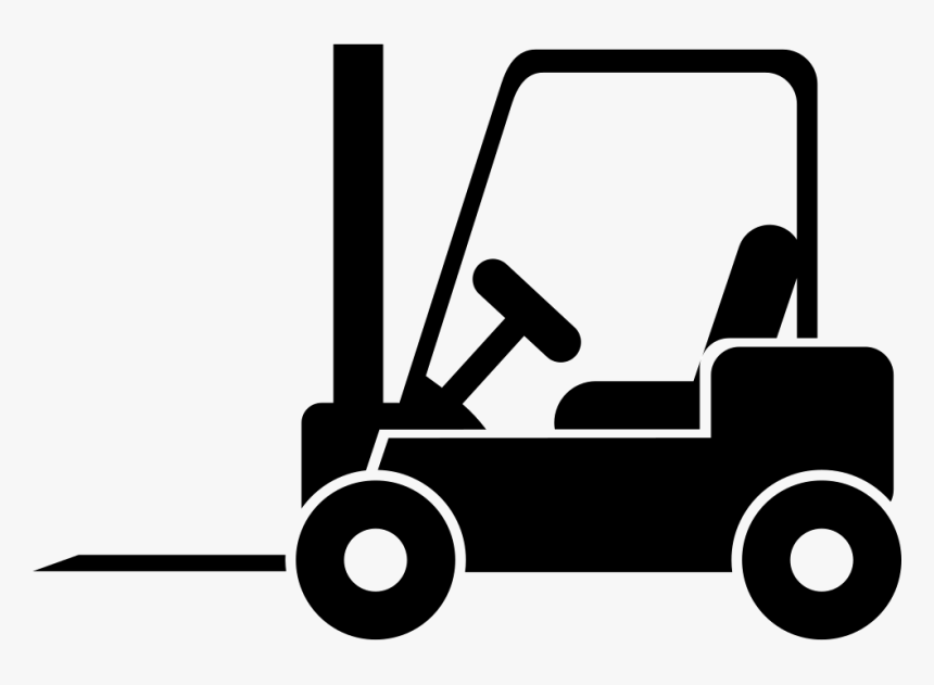 Forklift - Forklift Drawing, HD Png Download, Free Download