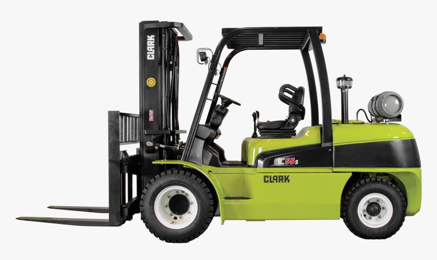 Forklift Drawing Clark - Clark C80d Forklift, HD Png Download, Free Download