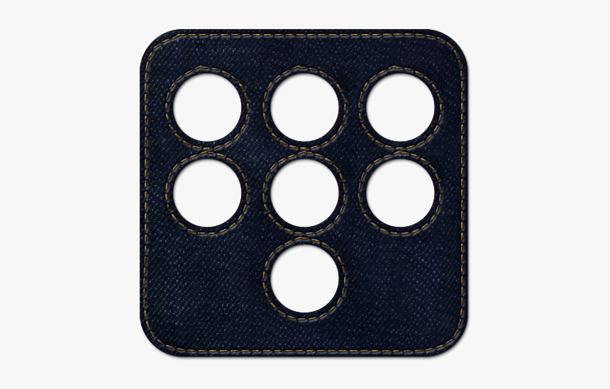 Denim Jean Social Logo Square Icon - Clip Art Connect Four, HD Png Download, Free Download