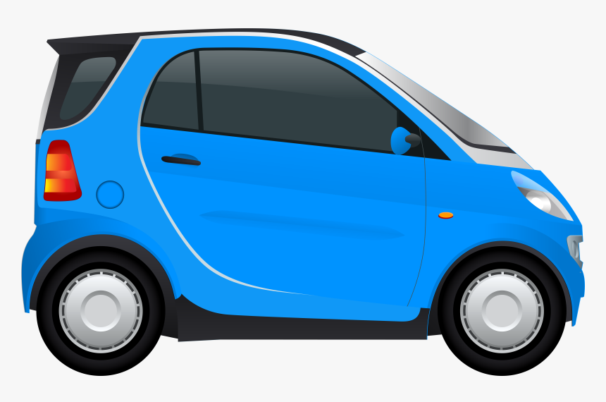 Blue Mini Car Png Clipart - Clipart Car Png, Transparent Png, Free Download