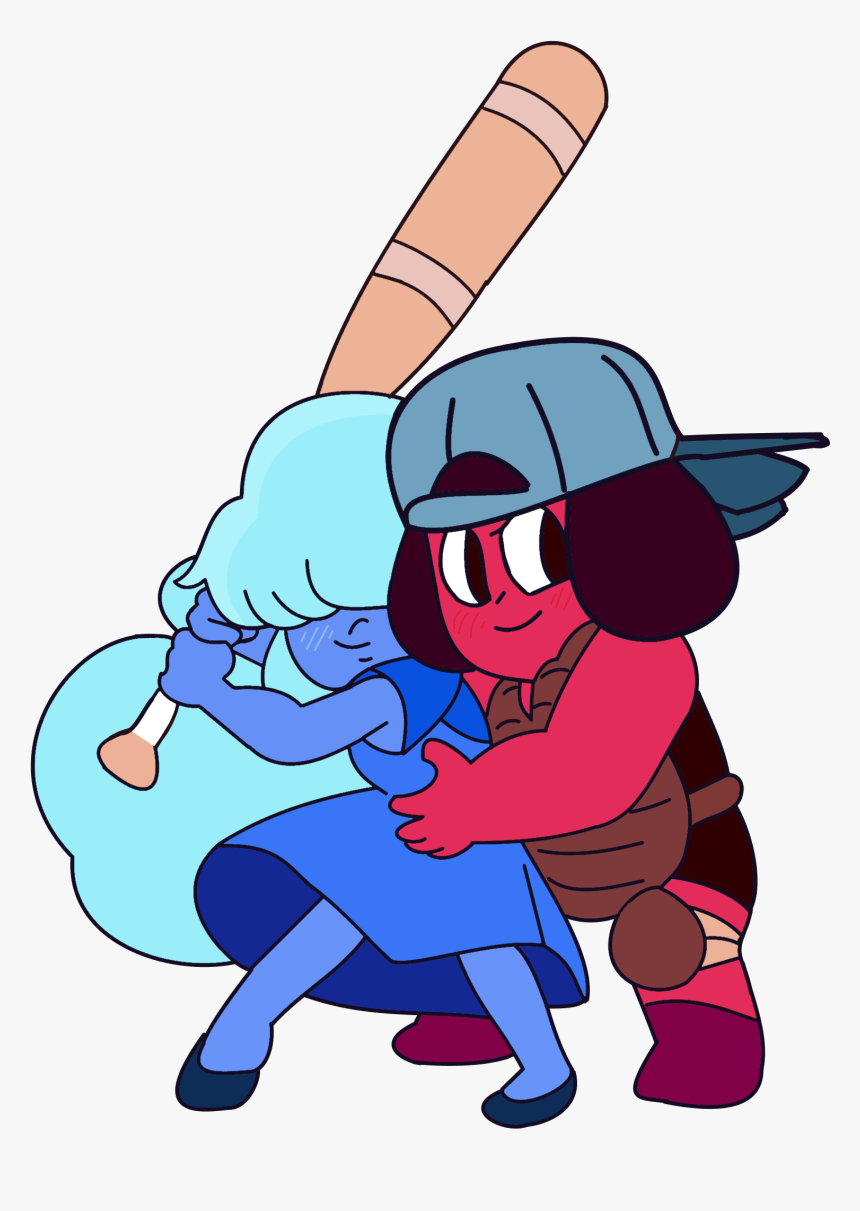 Baseball Ruby And Sapphire - Steven Universe Ruby And Sapphire Baseball, HD Png Download, Free Download