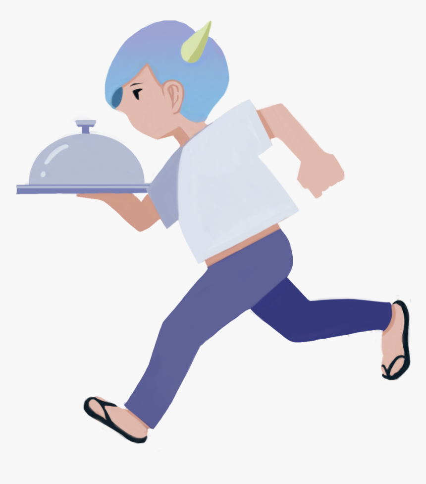 Dian Running - Cartoon, HD Png Download, Free Download