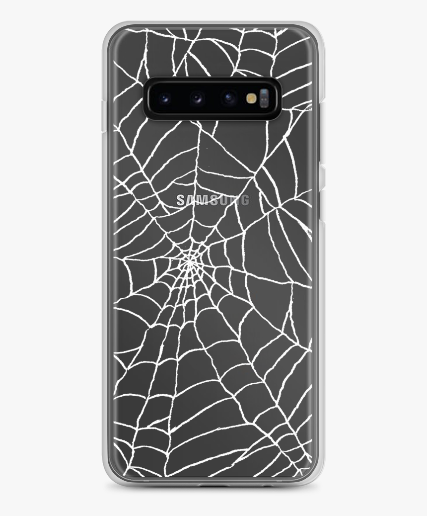 Huge Spider Web Transparent Mockup Case On Phone Default, HD Png Download, Free Download