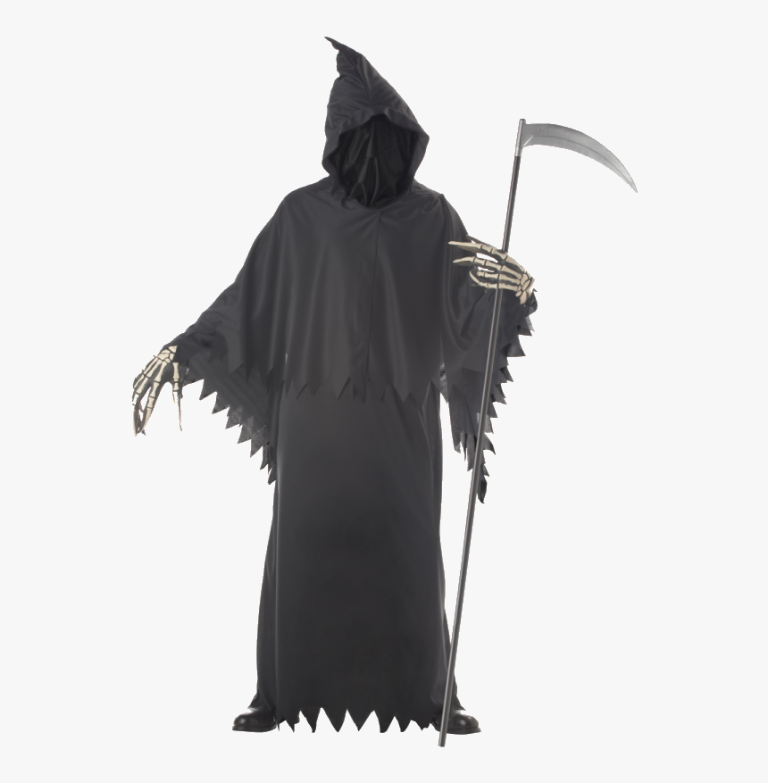Grim Reaper Png - Halloween Costume Grim Reaper, Transparent Png, Free Download