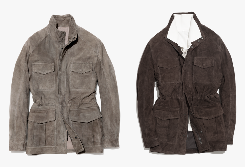 Suede Field Jackets Stoffa, HD Png Download, Free Download
